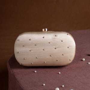 Pochette brodée à la main, prix bas, sac à main ethnique de créateur pour femme, pour mariage, soirée, par M/S SHAAD HANDICRAFTS - Product Image 6