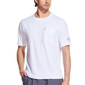Camiseta de Protección Solar de Manga Larga para Hombre, de Alta Calidad, para Natación, Surf, Buceo, MMA, de Poliéster/Nailon, Secado Rápido, Ecológica - Product Image 1