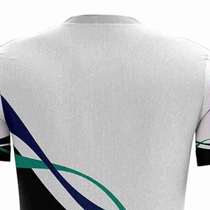 Camisetas ELIXE SPORTS para Hombre, Corte Regular, Transpirables, de Secado Rápido, Cuello Redondo, Estampado Digital Sólido, Tejido de Poliéster/Algodón - Product Image 5