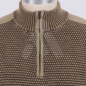 Pull tendance pour homme en coton 100% respirant, coupe oversize, col montant, effet délavé, style streetwear hiver - Product Image 4