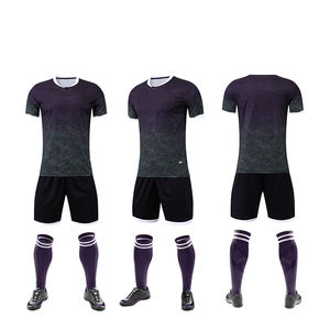 Conjunto de Uniforme de Fútbol Personalizado de Alta Calidad para Hombre, Equipación de Entrenamiento, Impresión por Transferencia de Calor, Secado Rápido, Logotipo Personalizado - Product Image 4