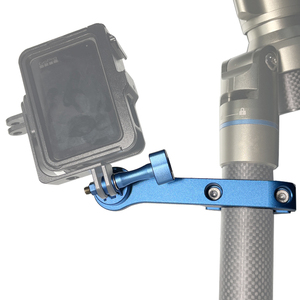 Adaptateur de montage de guidon de moto en alliage d'aluminium pour GoPro Hero 11/10/<span class=keywords><strong>9</strong></span>/8/7/6/5/4 pour AKASO Brave 4/5/6 P Ca - Product Image 2
