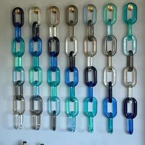 Cadena de eslabones de resina de nuevo color para decoración de pared, personalizable para el hogar, la oficina o la habitación. Todos los colores disponibles. - Product Image 1