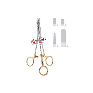 Perforador de timpano Politzer, equipo médico de acero inoxidable en ángulo - Product Image 3