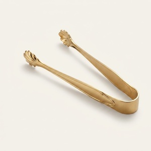 Pinzas para Hielo de Acero Inoxidable de Lujo, Diseño de Garra Chapada en Oro, Utensilios de Bar para Restaurantes de Alta Gama, Hoteles y Servicio de Cócteles KTV - Product Image 5