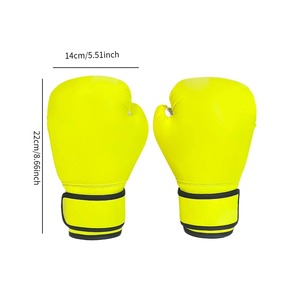 NUEVOS Guantes de Entrenamiento y Sparring de MMA de Cuero Duradero e Impermeable con Cordones para Adultos y Niños, para Boxeo - Product Image 1