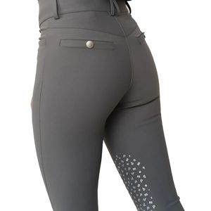 High Quality 4-way Stretch Horse Riding Breeches <b>Leggings</b> Tights <b>Equestrian</b> Wear Pants on Technical Fabric with Soft Feel - Product Image 6