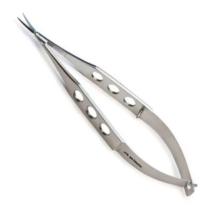 Ciseaux chirurgicaux Westcott Tenotomy en acier inoxydable, instrument de précision ophtalmique, en plastique, CE, à pointe arrondie, 11,5 cm - Product Image 4