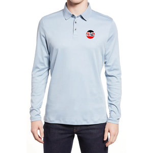 Camisetas Polo de Manga Larga con Logotipo Personalizado al por Mayor, Camisetas Polo de Manga Larga Transpirables de Alta Calidad para Hombre en Tallas Grandes - Product Image 1