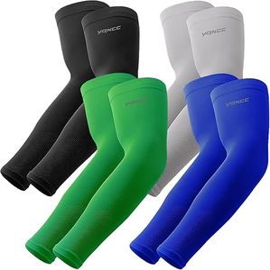 Manchons de compression en néoprène personnalisés, protection solaire, séchage rapide, manchons rafraîchissants pour le cyclisme, la course à pied et l'entraînement - Product Image 1