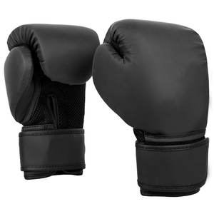 Gants de boxe en cuir pour hommes - Antidérapants et avec sangle de poignet réglable, design personnalisable pour la salle de sport, possibilité de personnaliser les logos et les noms - Product Image 1