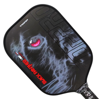 Raquette de squash en fibre de qualité professionnelle, balles de haute qualité, pagaie de pickleball entièrement personnalisable OEM ODM TOPPRO T7003 Polymère