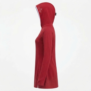 Haut de maillot de bain léger et respirant de haute qualité pour femmes, vente en gros, haut de maillot de bain sport uni et modeste pour femmes - Product Image 2