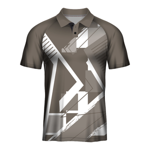 เสื้อโปโลผู้ชายแบบสั่งทำพิเศษ OEM ผ้าโพลีเอสเตอร์ 100% น้ำหนัก 180 กรัม แบบถัก พิมพ์ลาย แขนสั้น สวมใส่สบาย เหมาะสำหรับกอล์ฟ หรือเป็นเสื้อยูนิฟอร์ม - Product Image 2