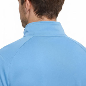 Men's Performance Quarter-Zip Sport <b>Jacket</b> Pro Fit Men's Active Fitness Wear Quick Dry Lightweight Eco Friendly Polyester <b>Jacket</b> - Product Image 3