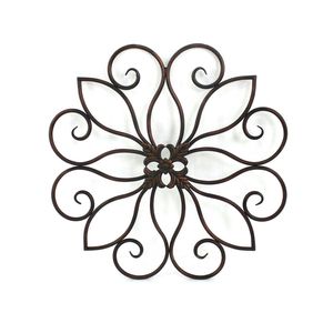 Décoration murale en métal galvanisé attrayante, fournitures d'art mural en fer, style moderne pour la décoration de la maison et du salon, arts muraux multi-tailles - Product Image 4