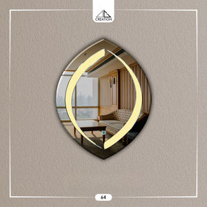 Espejo LED de Doble Color con Forma Irregular, Montado en Pared, sin Marco, Diseño Artístico Decorativo, Ecológico y Ligero, Modelo No. DG 208 OS - Product Image 1