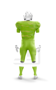Gridiron <b>Battle</b> Football Shirt-Fast Action Strong Defense Teamwork Quick Dry Short Unforgettable Moments Bright Stadium Design - Product Image 4