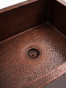 copper <b>basin</b> germ resistant copper sink healthy material copper <b>basin</b> safe usage copper sink eco conscious - Product Image 2