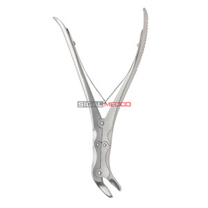 Rongeur à os à action composée 8 mm de morsure 240 mm Instrument chirurgical en acier inoxydable Rongeur manuel orthopédique de précision pour la coupe des os - Product Image 3
