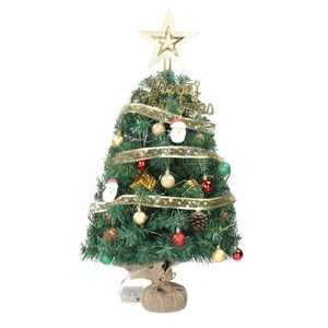 Albero di Natale Artificiale Mini da 20 Pollici Pre-Illuminato, Ornamenti Natalizi da Tavolo, 30 Luci Calde a Batteria, Realistico - Product Image 6