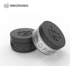 Custom Embossed Child Resistant <b>Glass</b> <b>Jar</b> for Cosmetic & Skincare Balm | 3.5g / 7g Airtight - Product Image 1