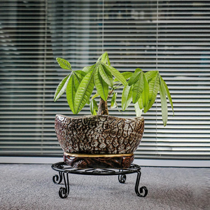 Support de plante en métal, support de plante d'intérieur, support de plante d'extérieur, support de plante de jardin, support de fleurs décoratif, support de plante en pot - Product Image 1