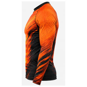 Wholesale Customized Direct Factory Compression Shirts Rashguard <b>Swimsuits</b> Quick Dry Men's <b>Long</b> <b>Sleeve</b> Rash Guard - Product Image 6