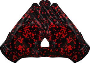 ALHUSAYNAPPERAL <b>Gloves</b> <b>Grip</b> Boost Football <b>Gloves</b> - Solid Stealth 6.0 Boost Plus Sticky Technology - Youth Football <b>Gloves</b> - Product Image 5