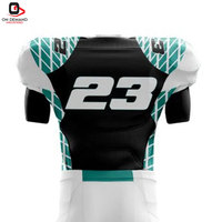 Uniforme de Fútbol Americano Fabricado en Pakistán, Servicio OEM, Calidad Premium, Ajuste Perfecto, Máxima Movilidad y Transpirabilidad para Equipos