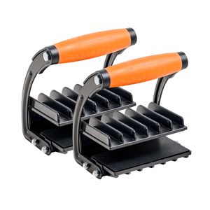 Set di 2 Carrelli Regolabili per Cartongesso, Capacità 200 Libbre, Morsetto Singolo, per Pannelli di Spessore 0-1 Pollici, Trasportatore per Cartongesso e Compensato - Product Image 1