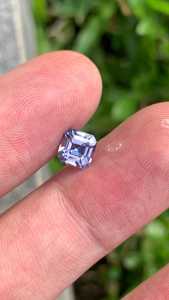Spinelle lavande naturelle taille Asscher, pierre précieuse facettée, pierre de spinelle lavande en vrac pour la fabrication de bijoux, fournisseur en gros - Product Image 1