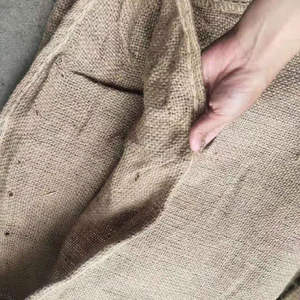 Sac fourre-tout élégant en sergé de jute, écologique, en fibres naturelles, réutilisable pour le shopping - Product Image 6