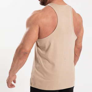 Cut <b>Singlet</b> Sleeveless Crew Neck Longline Regular Fit Breathable Anti-Pilling Quick Dry <b>Running</b> Tank Top High Stretchy Seamless - Product Image 6