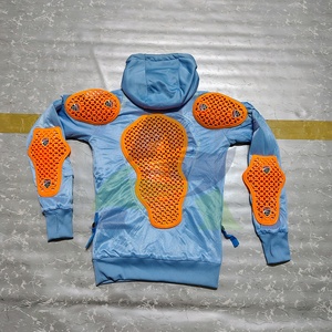 Sudadera con capucha de moto para hombre y mujer con logotipo personalizado, opciones multicolores de talla grande, forro blindado a prueba de viento, Sudadera con capucha de mejor protección - Product Image 3
