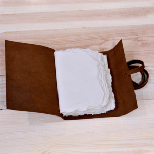 New Hardcover Leather <b>Journal</b> Cotton Paper Vintage Style Perfect Gift High Quality Leather Bound Notebook for <b>Writing</b> & Sketch - Product Image 5