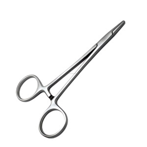Portaagujas Webster con mordazas lisas de 5 pulgadas (13 cm), instrumentos quirúrgicos reutilizables, certificados CE e ISO, el mejor proveedor mayorista - Product Image 1