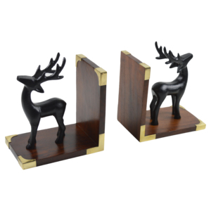 Sujetalibros de Lujo con Diseño de Árbol Hueco Metálico, Soporte Moderno Personalizado para Libros, Decorativo para Estantes - Product Image 4