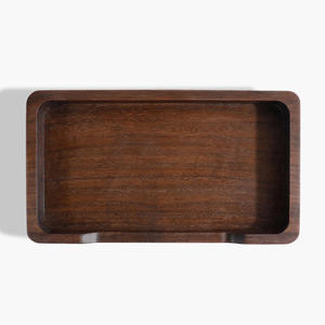 Plateau en bambou de style moderne avec poignée, nouveau plateau pliable en rotin classique pour boissons, bijoux, service, rangement de table à domicile - Product Image 6