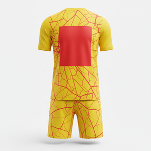 ชุดฟุตบอลแบบยูนิเซ็กซ์ เสื้อพร้อมกางเกงขาสั้น รุ่น Endurance Fusion ชุดสองชิ้น ชุดกีฬาแห้งเร็ว รับผลิตตามแบบ OEM - Product Image 2