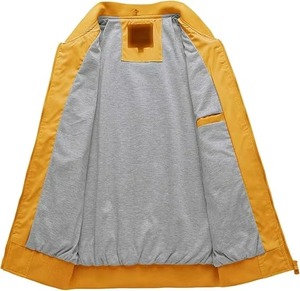 เสื้อแจ็คเก็ตวาร์ซิตี้ไซส์ใหญ่สำหรับผู้ชาย ขายส่งเสื้อแจ็คเก็ตวาร์ซิตี้แบบเรียบ ปักโลโก้ได้ตามสั่ง เสื้อแจ็คเก็ตเบสบอลแบบเรียบสำหรับผู้ชาย - Product Image 3