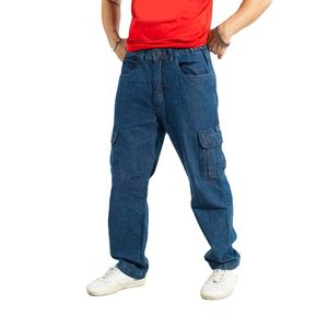 Pantalones Vaqueros Vintage para Hombre, Estilo Americano, Tendencia Urbana, Corte Holgado, Pierna Recta, Casuales, para Verano - Product Image 2