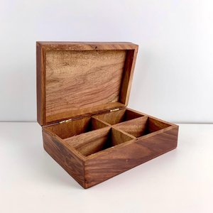 กล่องไม้ใส่เครื่องเทศพร้อมฝาปิดสุญญากาศ - Product Image 3