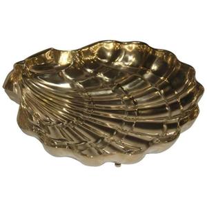 Luxury Gold Shell Bowl Handmade High Quality Serving Dish Party Wedding Decoration Metal Bowls <b>Hand</b> <b>Cast</b> Technique - Product Image 1