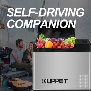 Frigorifero Portatile per Veicoli da 36Qt, Frigo Elettrico a Doppia Temperatura per Campeggio e Feste in Spiaggia - Congelatore per Auto - Product Image 3