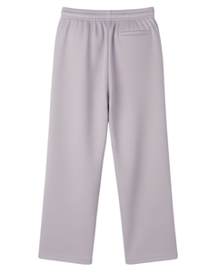 Pantalones de chándal anchos de lavanda para mujer, con cintura elástica y cordón, pantalones de descanso informales de ajuste holgado, fabricante OEM para suministro a granel personalizado - Product Image 5