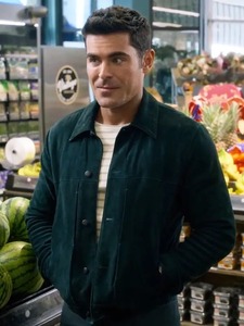 A Family Affair Zac Efron <b>Suede</b> <b>Jacket</b> - Product Image 1