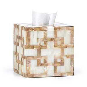 Boîte à mouchoirs en bois de forme rectangulaire avec motif floral, durable et portable, pour hôtel - Product Image 6