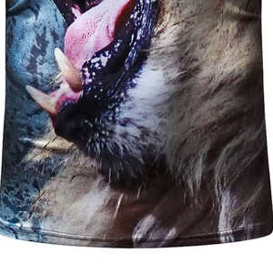 เสื้อยืดพิมพ์ลายซับลิเมชั่นทรงสปอร์ตขนาดใหญ่ ดีไซน์โดดเด่น สีสันสดใส ระบายอากาศได้ดี เป็นมิตรกับสิ่งแวดล้อม สำหรับผู้ชาย ขายดีที่สุดในปากีสถาน - Product Image 5