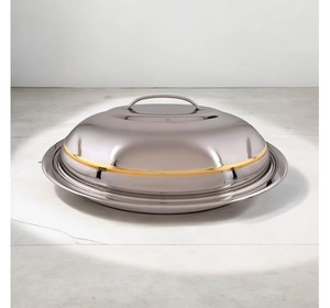 Los recipientes metálicos más vendidos, ideales para cenas comunitarias y comidas compartidas, con superficie reflectante que ayuda a mantener el calor interno de forma eficiente. - Product Image 3